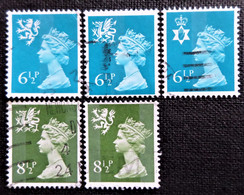 Timbres De Grande Bretagne Y&T N°  774_775_776_777_779 - Non Classés