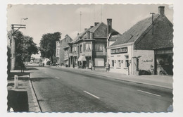 ADEGEM  KRUISPUNT STAATSBAAN DORPSTRAAT    ( ZIE HOEKJES ) FOTOKAART  ===  2 SCANS - Maldegem