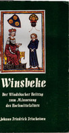 Winsbeke. Der Windsbacher Beitrag Zum Minnesang Des Hochmittelalters - 3. Temps Modernes (av. 1789)