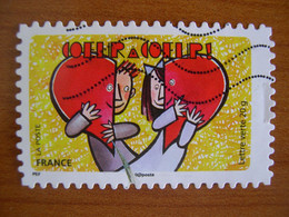 France  Obl   N° 1054 Trait Brun - Gebraucht