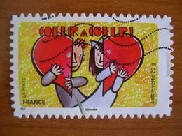 France  Obl   N° 1054 Trait Brun - Used Stamps