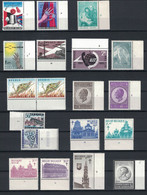 1965 - 1966 - Lot MNH ** Avec N° De Planche - Lot Met Plaatnummers - Aan Postprijs - 1961-1970