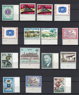 1967 - 1969 - Lot MNH ** Avec N° De Planche - Lot Met Plaatnummers - Aan Postprijs - 1961-1970