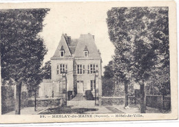 CPA - Meslay Du Maine - Hôtel De Ville - Meslay Du Maine