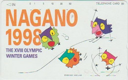 OWL - JAPAN - H104 - OLYMPIC WINTER GAMES - 271-03475 - Hiboux & Chouettes
