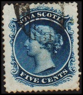 1860-1863. NOVA SCOTIA VICTORIA FIVE CENTS.  - JF513673 - Brieven En Documenten