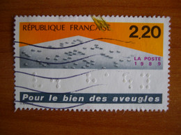 France  Obl   N° 2562 Trait Brun - Gebraucht