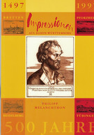 500 Jahre Philipp Melanchtholn Impressionen Aus BADEN-WURTTEMBERG 1497/1997 - Christentum