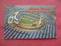 Baseball  Stadium-- Anaheim Stadium. California Angels  Calif. Ref  5381 - Baseball