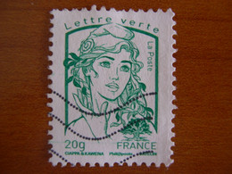 France  Obl   N° 4774 Trait Vert - Usados