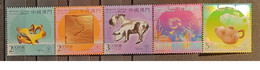 2019 - Macao - MNH - Year Of Yhe Pig- Complete Set Of 5 Stamps Se-tenant - Unused Stamps
