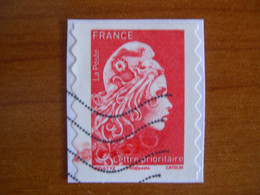 France  Obl   N° 1599 Tache Rouge - Usados