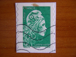 France  Obl   N° 1598 Tache Marron - Gebraucht