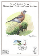CS/HK - BUZIN - SPAB - Carte Souvenir Numérotée, Signée - 2013 - Herdenkingskaart Genummerd, Getekend - Geai Des Chênes - 1985-.. Birds (Buzin)