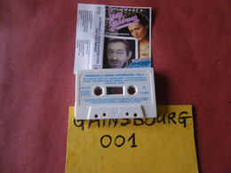 SERGE GAINSBOURG (réinterprété) K7 AUDIO VOIR PHOTO...ET REGARDEZ LES AUTRES (PLUSIEURS) (GAINSBOURG 001) - Audio Tapes