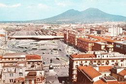 Cartolina - Napoli - Nuova Piazza Ferrovie - 1966 - Napoli (Naples)