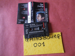 SERGE GAINSBOURG K7 AUDIO VOIR PHOTO...ET REGARDEZ LES AUTRES (PLUSIEURS) (GAINSBOURG 001) - Cassettes Audio