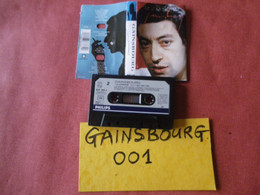 SERGE GAINSBOURG K7 AUDIO VOIR PHOTO...ET REGARDEZ LES AUTRES (PLUSIEURS) (GAINSBOURG 001) - Audio Tapes