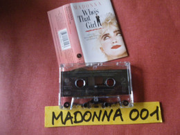 MADONNA K7 AUDIO VOIR PHOTO...ET REGARDEZ LES AUTRES (PLUSIEURS) (MADONNA 001) - Cassettes Audio