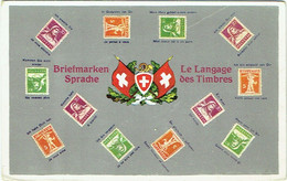 Suisse. Le Langage Des Timbres. Helvetia. - Stamps (pictures)