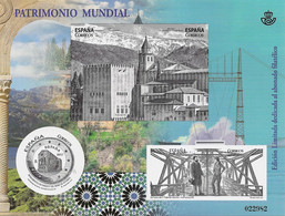 2017-PRUEBA DE IMPRESIÓN CALCOGRÁFICA-SERVICIO FILATÉLICO. PATRIMONIO MUNDIAL - Proofs & Reprints