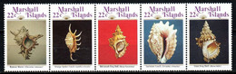 Marshall YT 119-123 En Bande Neuf Sans Charnière XX MNH - Marshall