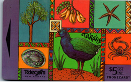 24895 - Neuseeland - Telecom , Native Pacific , Takahe And Paua - Neuseeland