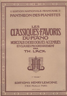 LES CLASSIQUES DU PIANO EDITIONS HENRY LEMOINE 1°VOLUME - Etude & Enseignement