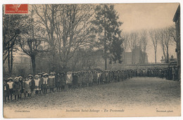 CPA 36 CHATEAUROUX Institution Saint Solange En Promenade - Chateauroux