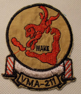 Ecusson/patch - US Marine Corps - VMA 211 Wake - Ecussons Tissu