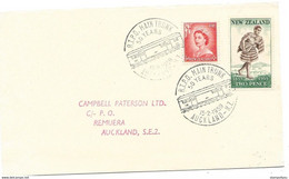 212 - 55 - Enveloppe Avec Oblit Spéciale "RTPO Main Trunk 50 Years Auckland 1959" - Cartas & Documentos
