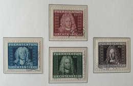 Liechtenstein 1941, Mi 198-201 Gestempelt - Usati