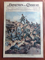 Copertina Domenica Corriere Nr. 45 Del 1915 WW1 Raccolta Prigionieri Da Trincee - Guerra 1914-18