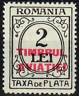 1931 Postal Tax Due Stamps - Numbers Mi 22 / Sc RAJ21 / YT 87 / SG TD1220 MH / Ungebraucht / Neuf Avec Chraniere [lie] - Vrijstelling Van Portkosten