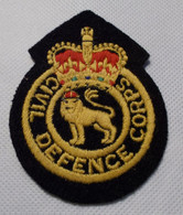 Ecusson/patch - Civil Defence Corps - Ecussons Tissu