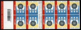 België B72 - Sport - Bowling - Zelfklevend - Autocollants - Validité Permanente - 2007 - Postzegelboekjes 1953-....