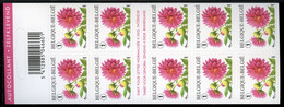 België B80 - Bloemen - Fleurs - Dahlia - André Buzin - Zelfklevend - Autocollants - Validité Permanente - 2007 - Postzegelboekjes 1953-....