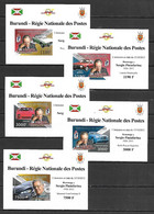 Burundi 2012 Cars - Sergio Pininfarina - 5 IMPERFORATE MS MNH - 2010-2019: Nieuw/plakker