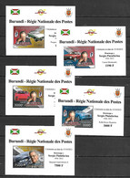 Burundi 2012 Cars - Sergio Pininfarina - 5 MS MNH - 2010-2019: Nieuw/plakker