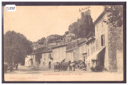 ROCHEMAURE - LA PLACE - TB - Rochemaure