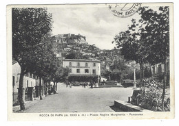 13947 CLC - ROCCA DI PAPA - ROMA - PIAZZA REGINA MARGHERITA - PANORAMA ANIMATA AUTO CAR 1950 - Other Cities