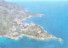 Cartolina - Isola Del Giglio - Scogliera Di Levante E Giglio Porto - 1971 - Grosseto