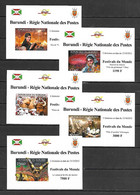 Burundi 2012 Festivals Of The World - 5 IMPERFORATE MS MNH - 2010-2019: Nieuw/plakker