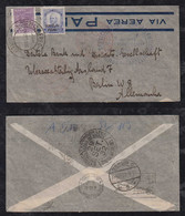 Brazil Brasil 1932 Zeppelin Cover RIO DE JANEIRO To BERLIN Sieger 184 - Airmail (Private Companies)