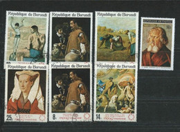 Burundi  Lot Thème Tableaux - Collections