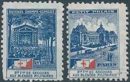 France, RED CROSS STAMPS - RELIEF TO MILITARY INJURIES ,Mint - Rode Kruis