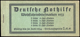 1933, Deutsches Reich, MH 34, (*) - Booklets