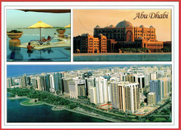 United Arab Emirates - Views Of Abu Dhabi Capital - Vues Diverses - Format 12 X 17 Cm - United Arab Emirates