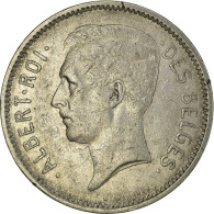 Monnaie, Belgique, Albert I, 5 Francs, 5 Frank, 1932, TTB, Nickel, KM:97.1 - 5 Francs & 1 Belga