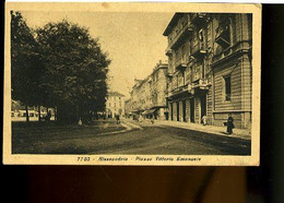 RE294 ALESSANDRIA - PIAZZA VITTORIO EMANUELE - Alessandria